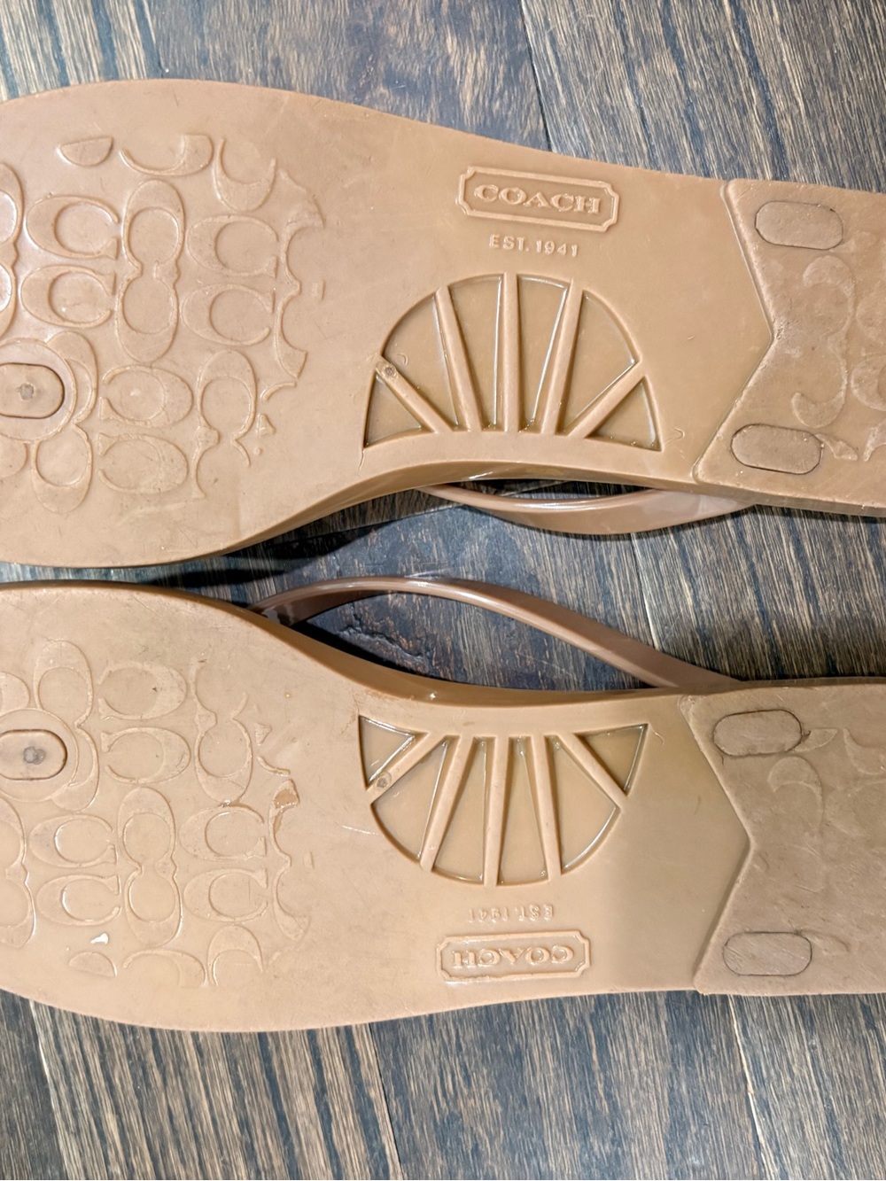 Coach Jelly Sandals - Picture 3 of 3